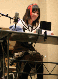 [Saaya reading mails]